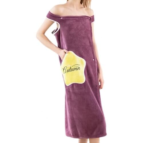 Hot Sale 50% Skin-friendly Bath Towel Anti-fade Coral Fleece Fluffy Microfiber Bathrobe Supplies for Home Fluffy Bath Towel