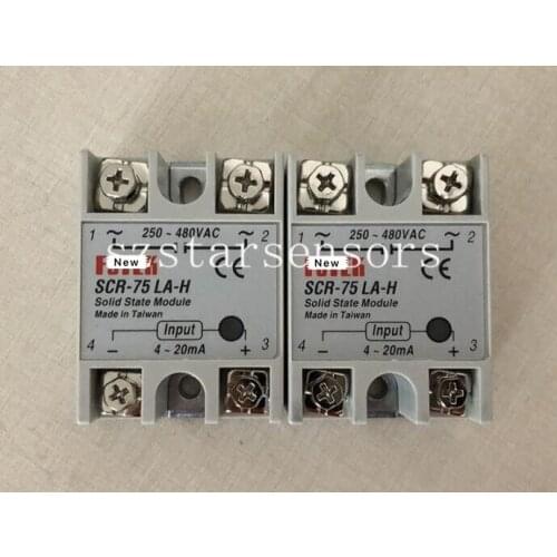 100% Original Authentic Taiwans solid state relay / thyristor module SSR-75LA-H