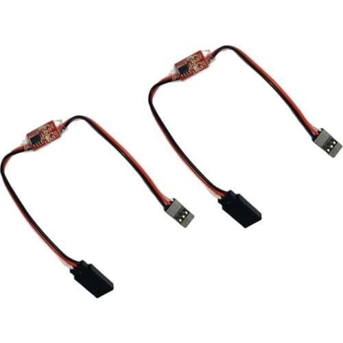 2PCS 5-6V Steel Ring Gear Servo Slow Reducer Delay Module Speed Reducer Decelerator for RC Model Landing Cabin Door Wing Flap