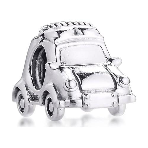 2021 Spring New Electric Car Charms Fits Pandora Bracelet Orignal 925 Sterling Silver Beads Women DIY Jewelry Making Kralen