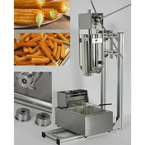 5L Capactity plus Working Stand and 6L Deep Fryer churro making machine for sale