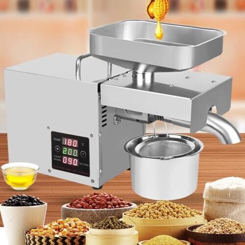 Household Oil Presser Automatic Oil Pressing Machine Intelligent Temperature Control Oil Pressers