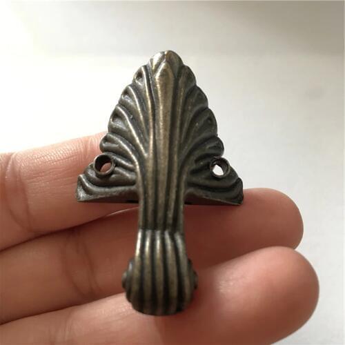 Case Box Corners For Furniture Decor Triangle Pattern Carved,Furniture Hardware corner,antique footing,corner protecting