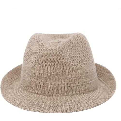 Jazz Hat Men Breathable Linen Top Hat Fedora Outdoor Sun Hat For Men шапка женская мужская Chapeau Visor Cap