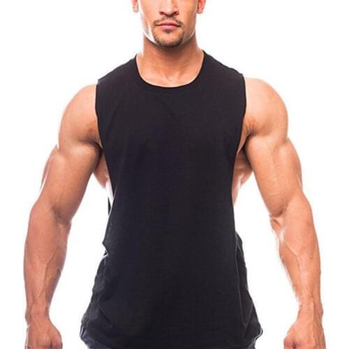 FITNESS SHARK Men's Sleeveless T-Shirts