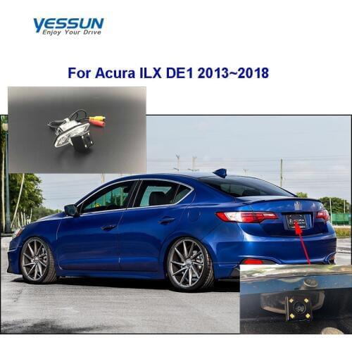 Yessun car License Plate Rear View Camera 4 LED Night Vision 170 Degree HD For Acura ILX DE1 2013~2018