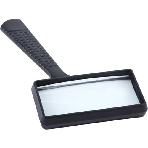 Magnifier Handheld Square Reading Magnifier Magnifying Glass Loupe 84026