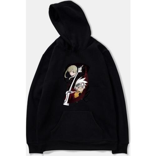 Soul Eater Hoodies Men Women Sweatshirt Couple Fashion Jacket Harajuku Casual Hoodie Autumn Basic Funds Cotton Hooded Pullovers