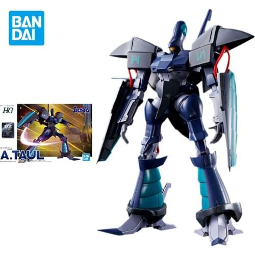 Bandai Model Kit Assemble Figure HG 1/144 Heavy Fighter L-Gaim A Taul Anime Japanese Animation Action Dolls Gift Childrens Toys