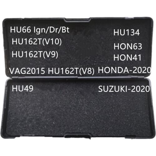 Genuine LiShi 2 in 1 Locksmith Tools HU66 HU162T(V10) HU162T(V9) VAG2015 HU162T(V8) HU49 HU134 HON63 HON41 SUZUKI-2020 Honda-20