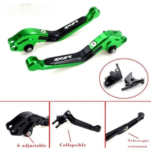 Applicable to Motorcycle Kawasaki ZX6R ZX10R Z1000 ER-6N/F Modified Brake Horn Clutch Handle