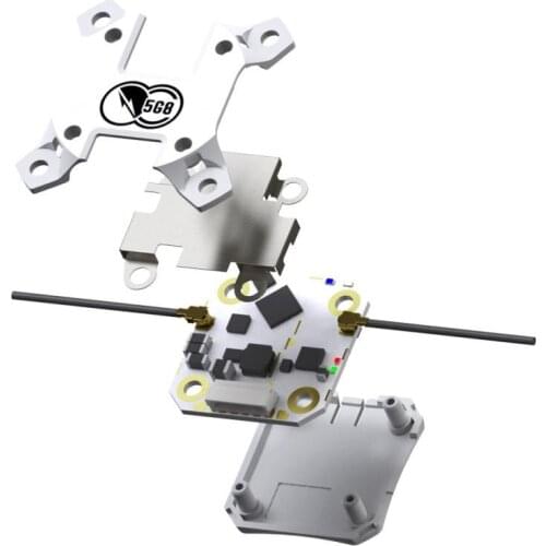 TBS TRACER SIXTY9 2.4G Radio Receiver 1000mW Adjustable Video Transmitter AIO 2-6S 20X20mm 30X30mm for RC FPV Racing Freestyle