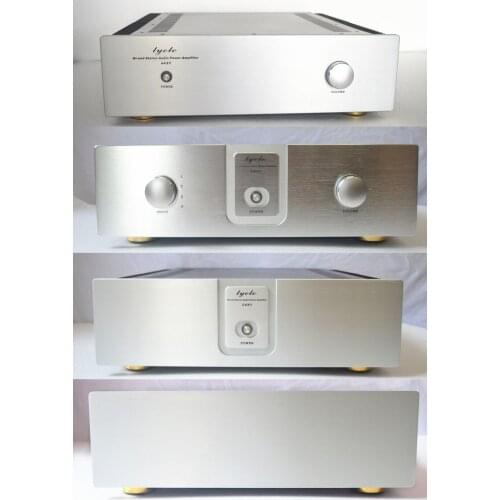 DIY Take-out Cooling Case Class A Rear Stage Power Amplifier Shell 430*115*407mm Multi Function Combined Chassis