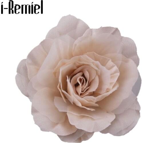 Korean Fashion Fabric Camellia Flower Brooch Pin Handmade Corsage Vintage Jewelry Suit Badge Brooches for Women Accessories