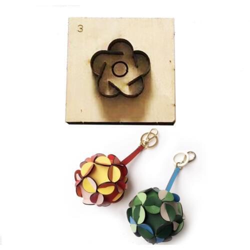 Japan Steel Blade 35/45/55/80/100mm Wooden Die Embroidered Ball Pendant Craft Punch Hand Tool Cut Knife Mould Sewing Accessories