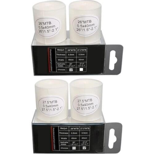 2 Pcs Professional Bicycle Cycling Tire Puncture Proof Belt Tyre Protection Liner 26 / 27.5 / 29 /700C