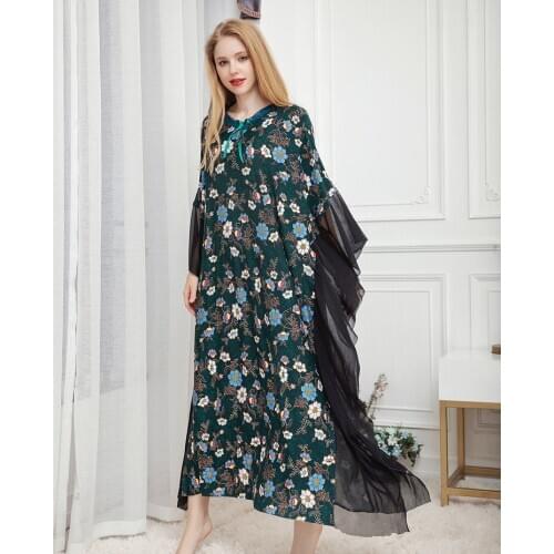 Yomrzl S014 womens spring autumn female modal sleeves fashion nightdress nightgown