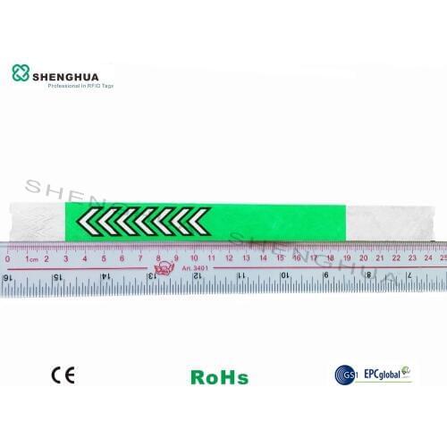 200pcs/pack New Design UHF Passive Adhesive Wristband Label Rfid Sports Tag Alien h3 chip antenna For Race Timing