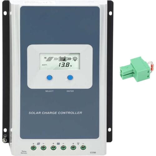 4210AN MPPT Solar Charge Controller Regulator LCD Display 40A 12V/24V for Motorhome Campers