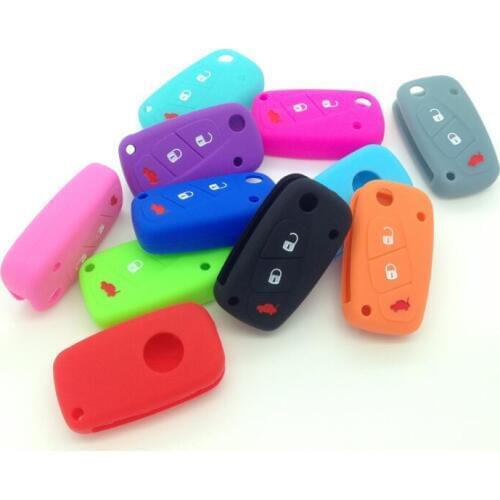 Car remote Key Cover Case For FIAT 500 Tipo Punto Freemont Cross Coroma Panda Idea Palio EVO Sedici Linea Bravo Viaggio Coroma
