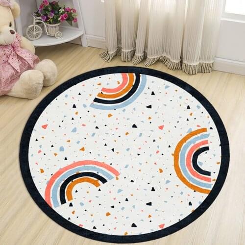 Football Pattern Kids Room Rug Crawling mat Rugs Baby Room Top astroturf