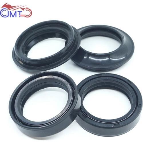For Honda XL650 Transalp 2000-2007 XR500R 1983-1984 XR600R 1985-1989 XR650L 1993-2017 Front Fork Oil Seals Dust Wiper Kit Set