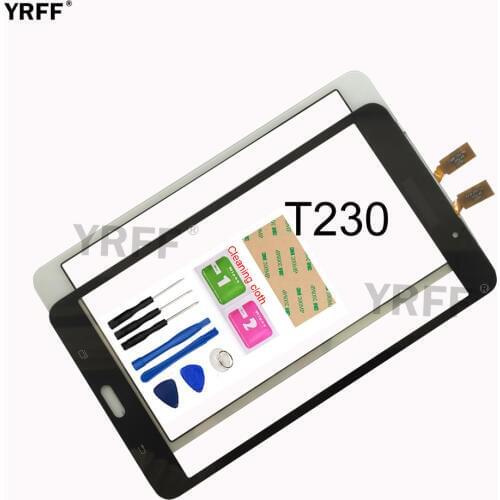 For Samsung Galaxy Tab 4 7.0 T230 SM-T230 SM-T2397 T239C T239 Touch Screen Digitizer Sensor Touch Glass Lens Panel