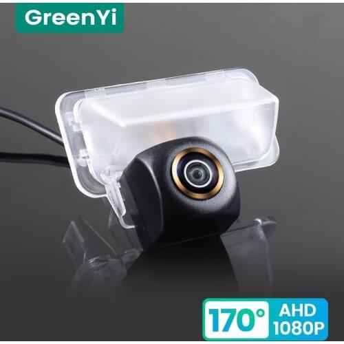 GreenYi 170° HD 1080P Car Rear View Camera for Toyota Corolla 2014 Night Vision Reverse Reversing 4 Pin Vehicle Parking AHD