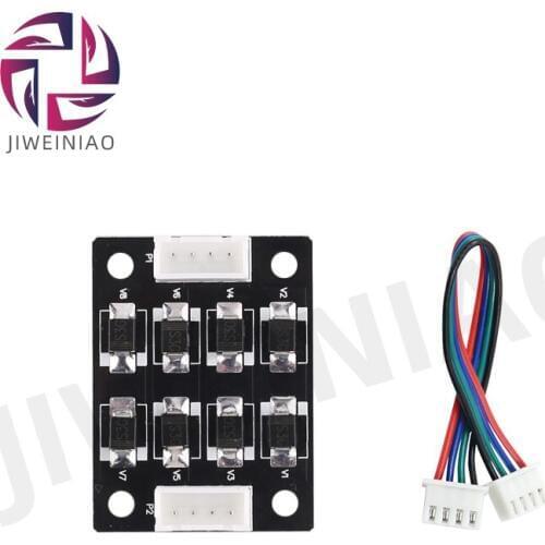 JIWEINIAO 40*30mm A4988 DRV8825 Stepper Motor Driver Filter Eliminator Texture With Dupont Line For 3D Printer Parts Module Fit