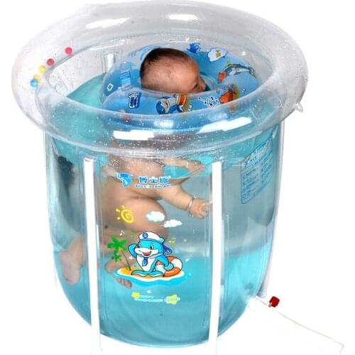 Baby Swimming Pool Bracket Pool Small Tub Inflatable Piscina Above Ground Home Baby Play PVC Newborn Games Bath Accessories
