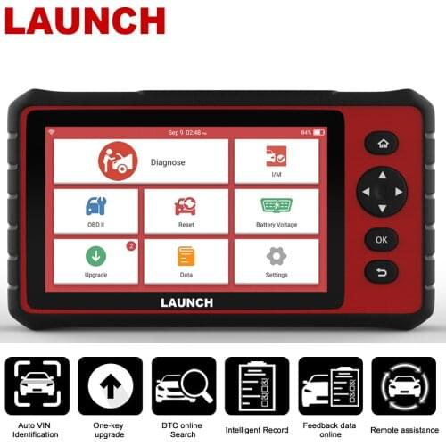 Launch CRP909 Professional OBD2 Scan Tool Full System Automotive Scanner TPMS IMMO/Injector Coding Car Code Reader