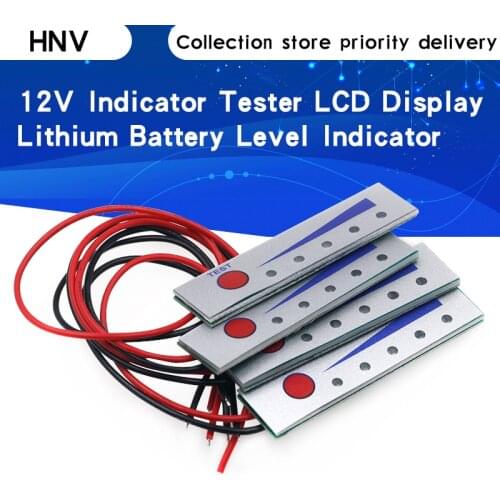 Lithium Battery Level 1S 2S 8V 3S 12V 4S 16V 5S 21V 6S 25V Indicator Tester LCD Display 18650 Lipo Li-ion Battery Meter Module