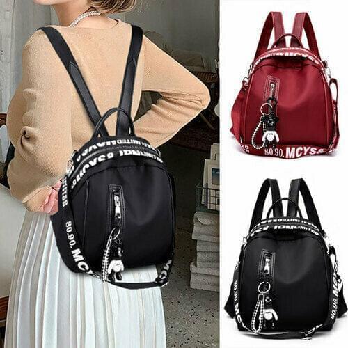2019 Newest Hot Women Nylon School Backpack Travel Satchel Rucksack Shoulder Bag Tote Street Style Letter Printed Backpacks