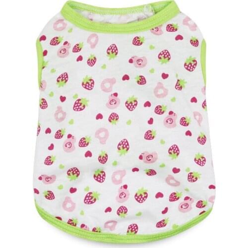 Cat Dog Vest Puppy Small Dog Clothes Summer Pet Clothing Pajamas Pomeranian Yorkshire Maltese Bichon Poodle Schnauzer Shirt Coat