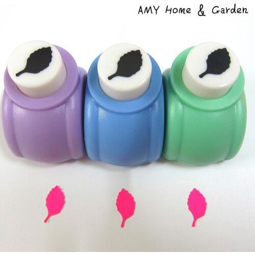 1pcs Kid Child Medium 18mm Paper Leaf Punch For Scrapbooking Craft Punches DIY Handmade Cutter Tag Card Holo Cutter Tools