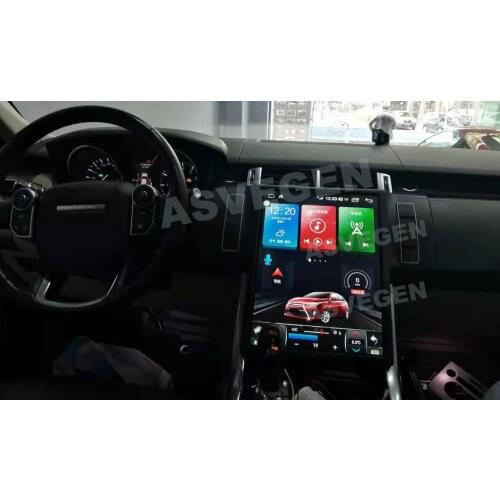 15.6" Android 10 Tesla Car Multimedia Radio Player For Land Range Rover Sport 2014-2016 With 6+128G Auto Stereo GPS Navigation