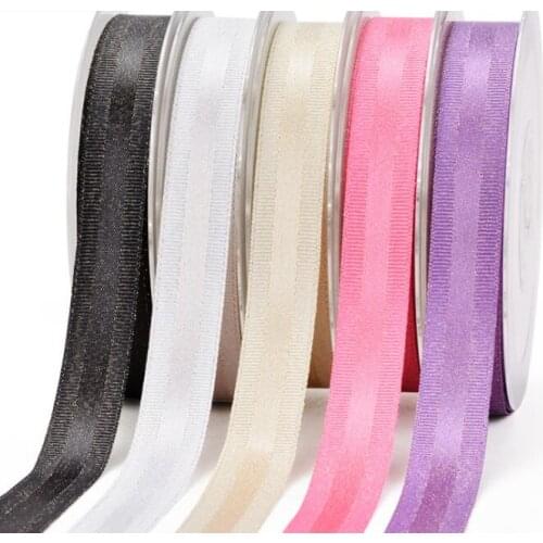 18102502,New arrival 50 yards/lot 9mm/16mm/25mm/38mm glitter gold grosgrain and satin ribbons gift packaging DIY handmade