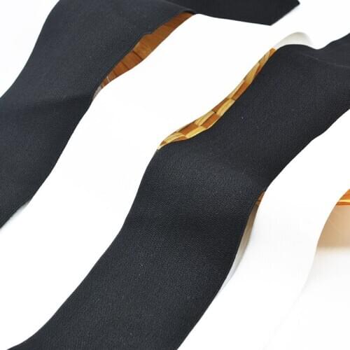 2M Extra wide black and white trouser waist elastic band diy dress skirt high waist pants high elastic silk skin elastic band
