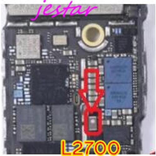 5pcs/lot L2700 PIGA1608-SM coil for iphone 7 7 plus 7P logic board fix part