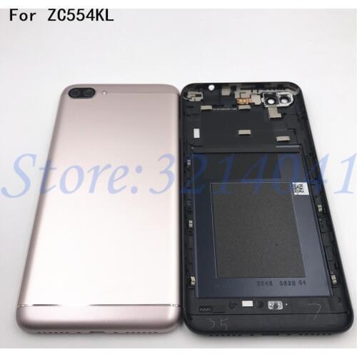 Metal Battery Door Back Case Housing Door Battery Back Cover For Asus Zenfone 4 Max ZC554KL back Case housing With Logo