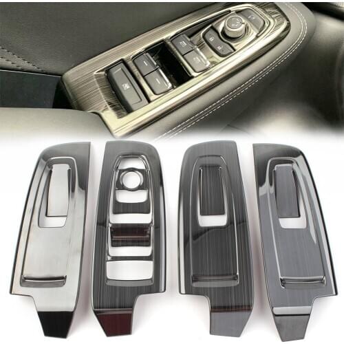 For Subaru Forester 2019-2020 Stainless Steel Interior Window Switch Panel Trim Car Styling Accessories