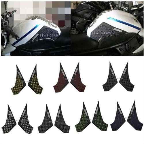 For YAMAHA XJ-6 XJ6 2010-2016 Motorcycle Tank Antiskid Traction Pad Side Knee Grip Protector Anti slip sticker