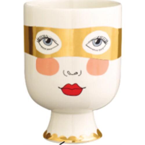 Face Ceramic Vase Flower Insert Home Decoration Ornaments