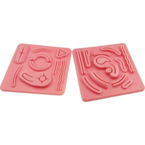 Skin Suture Training model 3D Silicone Laparoscopic Simulation Stitching Module reusable For Teaching Demonstrations