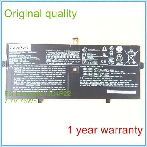 Original quality for YOGA910 YOGA5 PRO L15C4P22 battery