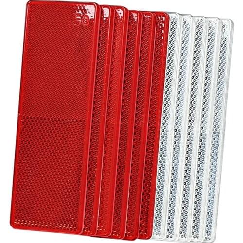 Rear bumper reflector car decor reflective reflective fabric car wheel decal stickers photo reflector 110 CN(Origin) 2021