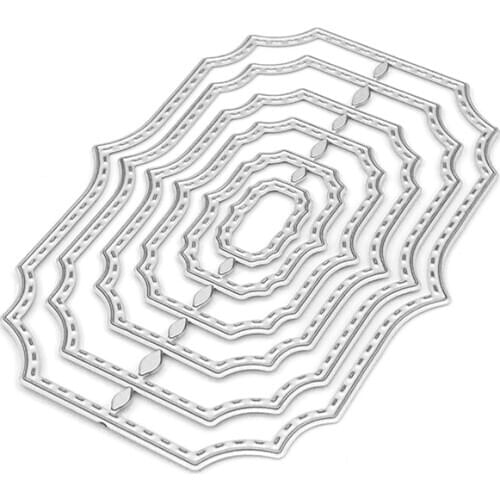 Frame Craft Dies Metal Cutting Dies for Scrapbooking Decoration DIY Cards Making Crafts Dies Cut New 2020