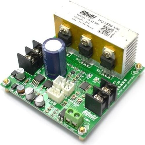 12V-60V 10A PWM DC brush Motor Speed MACH3 spindle Controller 12V 24V 48V