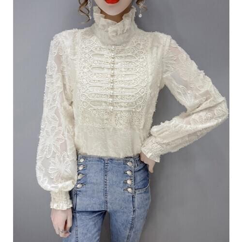 YI SI FU Lace Blouses