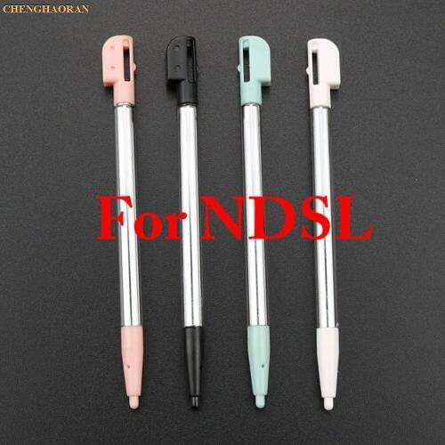 Best price for 1pcs Retractable Metal Length Touch Screen Stylus Pen Set For Nintendo NDSI NDSL DS Lite DS Game Accessory